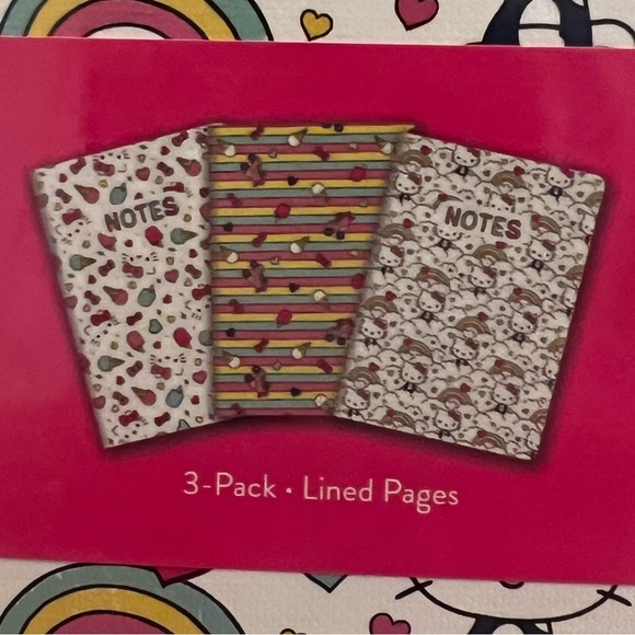 ⚡️Hello Kitty By Sanrio Mini Notebooks - Picture 3 of 3